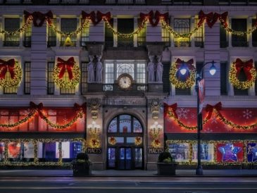 Macy's christmas decoration