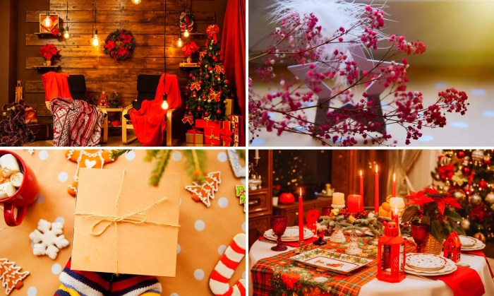 Christmas holiday decoration pictures