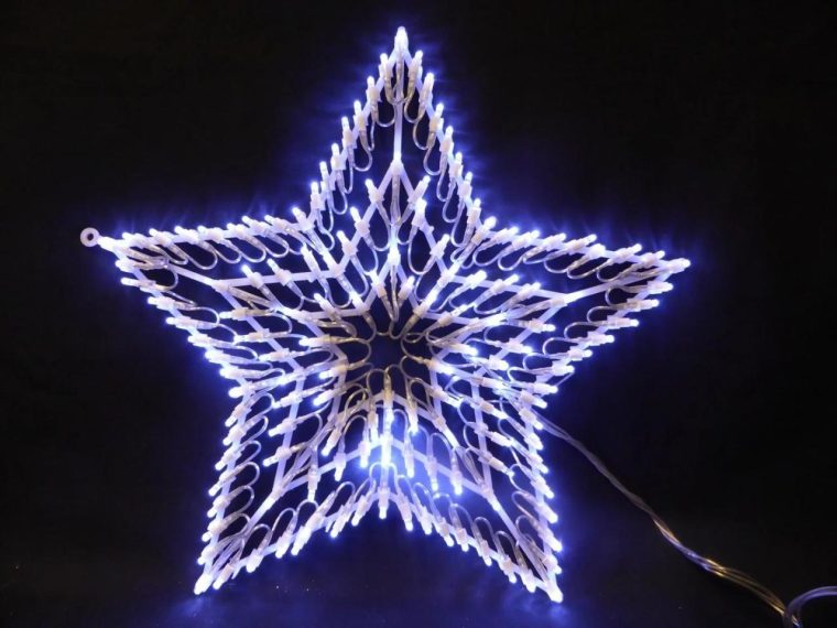 Christmas star light decoration