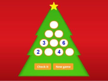 Christmas tree decoration games