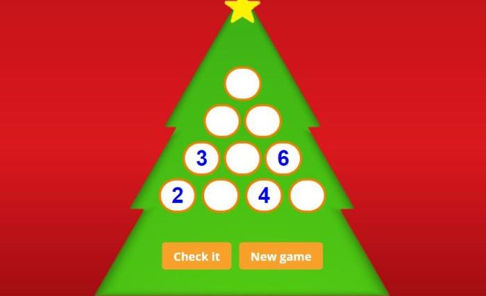 Christmas tree decoration games