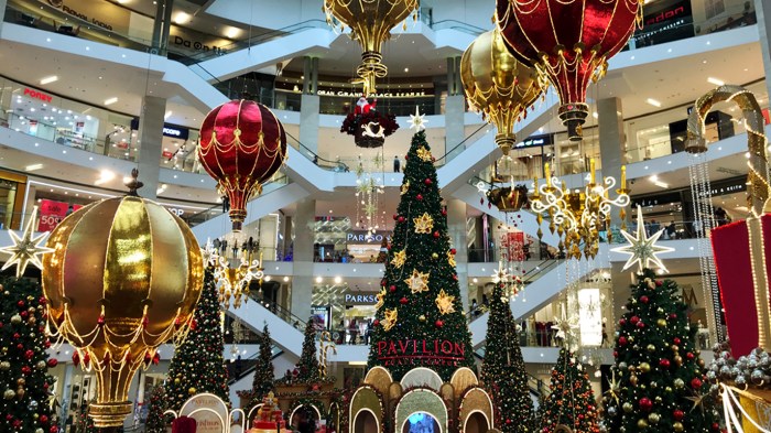 Dior krismas kuala lumpur untuk pavillion pamper