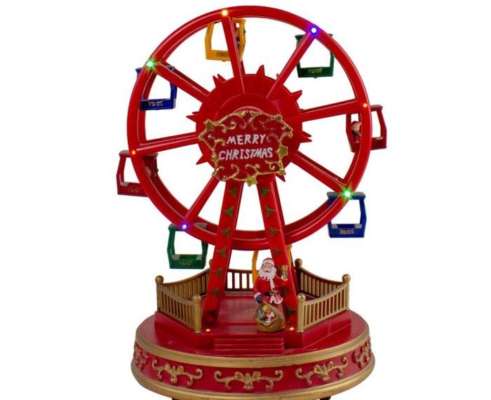 Christmas ferris wheel lawn decoration