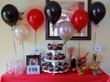 Sweet sixteen birthday decoration ideas